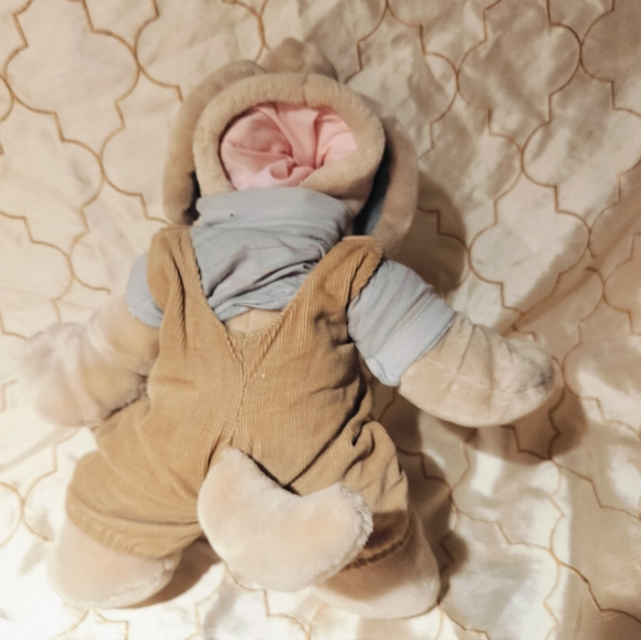 Vintage Wrinkles The Dog Hand Puppet Plush 1981 Ganzbros 16” Stuffed animal - Picture 3 of 9